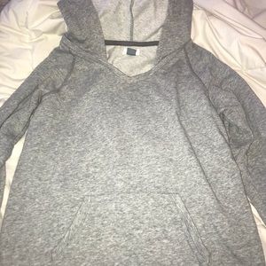 Hooded Thin Sweatshirt